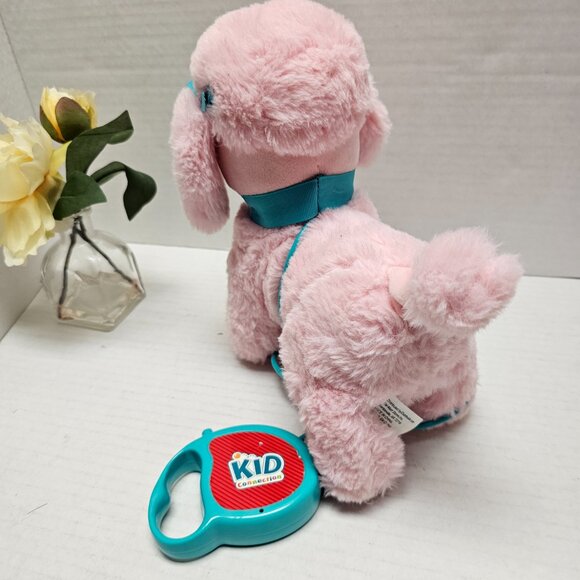 Interactive Kid Connection Poodle Dog Pink Puppy Walking Sound Remote Control - Picture 4 of 8